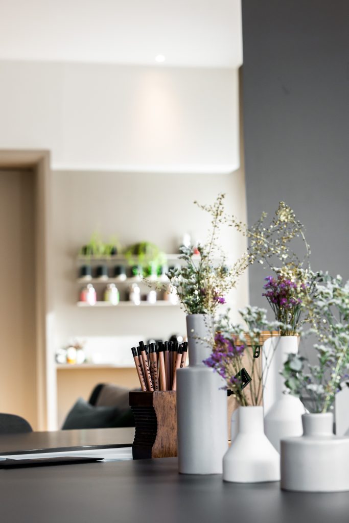 Photo ambiance vases et papèterie Mapièce Jacobins Lyon